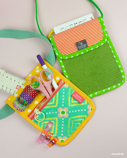 Taschenorganizer "KittelKram" (Schnittmuster und Nähanleitung)