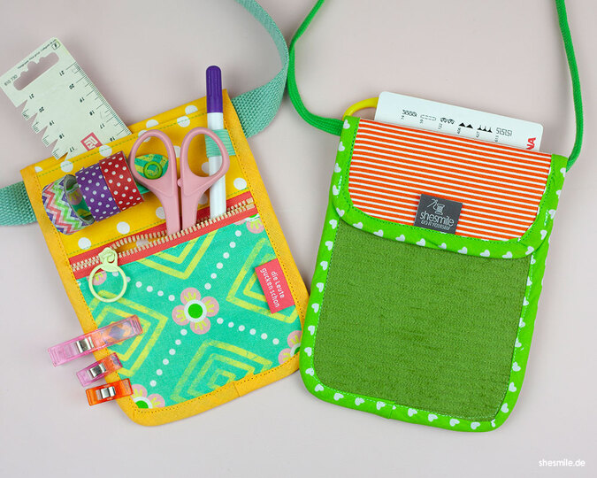 Taschenorganizer "KittelKram" (Schnittmuster und Nähanleitung)