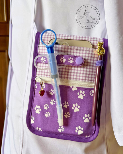 Taschenorganizer "KittelKram" (Schnittmuster und Nähanleitung)