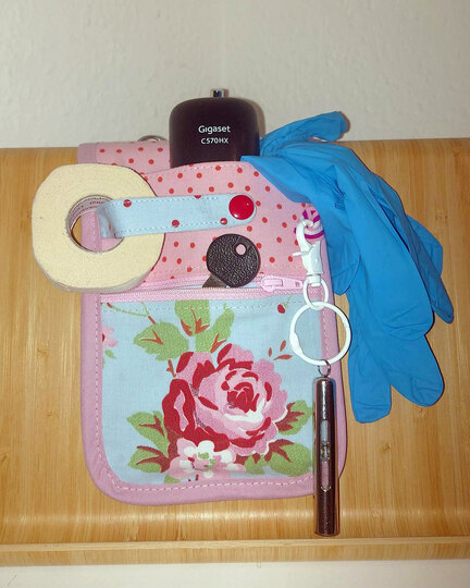 Taschenorganizer "KittelKram" (Schnittmuster und Nähanleitung)