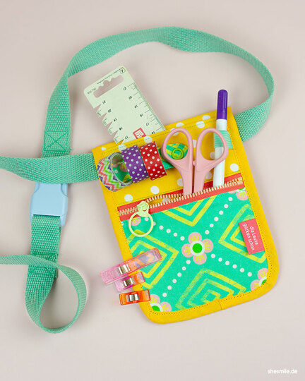 Taschenorganizer "KittelKram" (Schnittmuster und Nähanleitung)