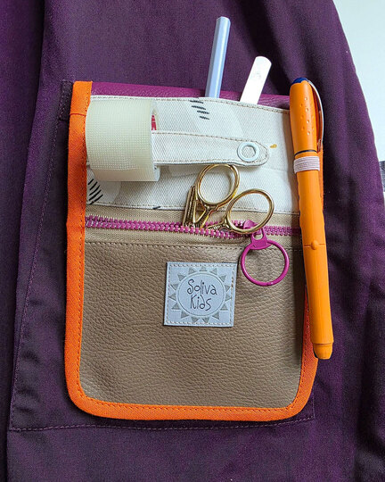 Taschenorganizer "KittelKram" (Schnittmuster und Nähanleitung)