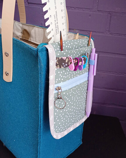 Taschenorganizer "KittelKram" (Schnittmuster und Nähanleitung)