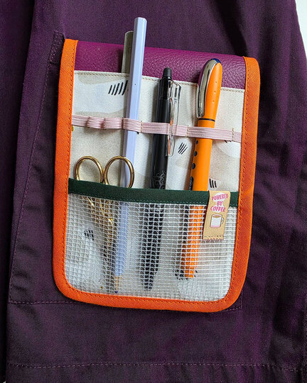 Taschenorganizer "KittelKram" (Schnittmuster und Nähanleitung)