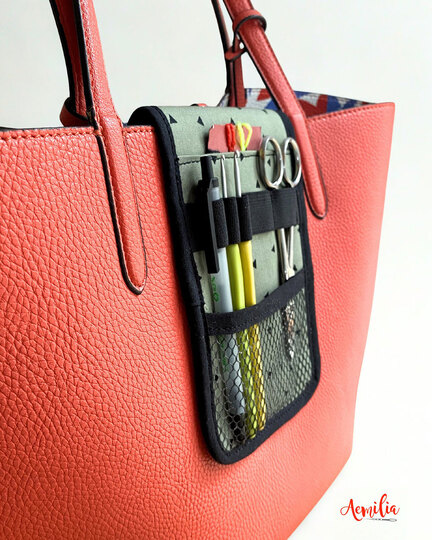 Taschenorganizer "KittelKram" (Schnittmuster und Nähanleitung)