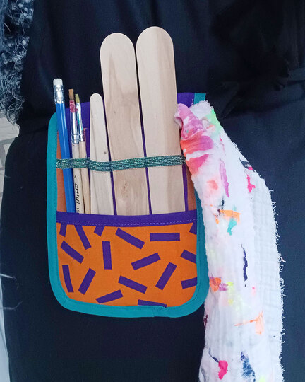 Taschenorganizer "KittelKram" (Schnittmuster und Nähanleitung)