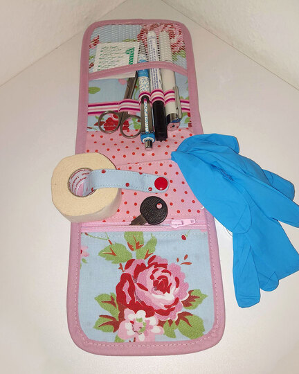 Taschenorganizer "KittelKram" (Schnittmuster und Nähanleitung)