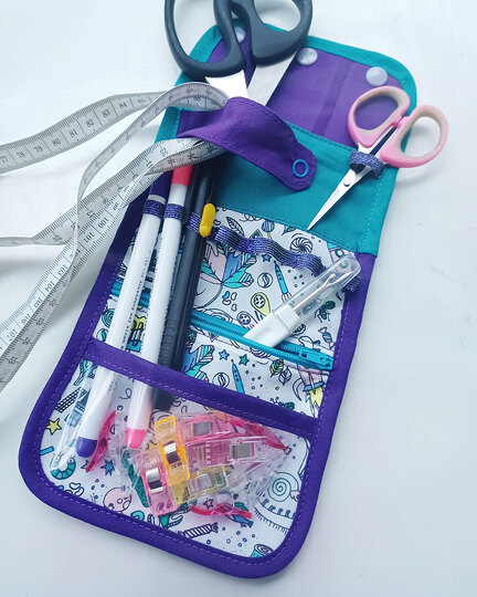 Taschenorganizer "KittelKram" (Schnittmuster und Nähanleitung)