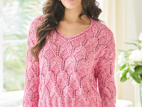 Pullover mit Rautenmuster