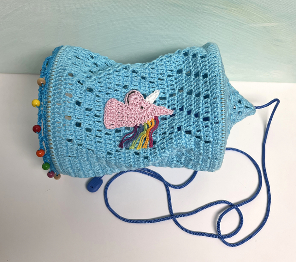 Crochet Pattern Boho Lamp Zaggy, Crochet Lantern for pull lights,  2 sizes