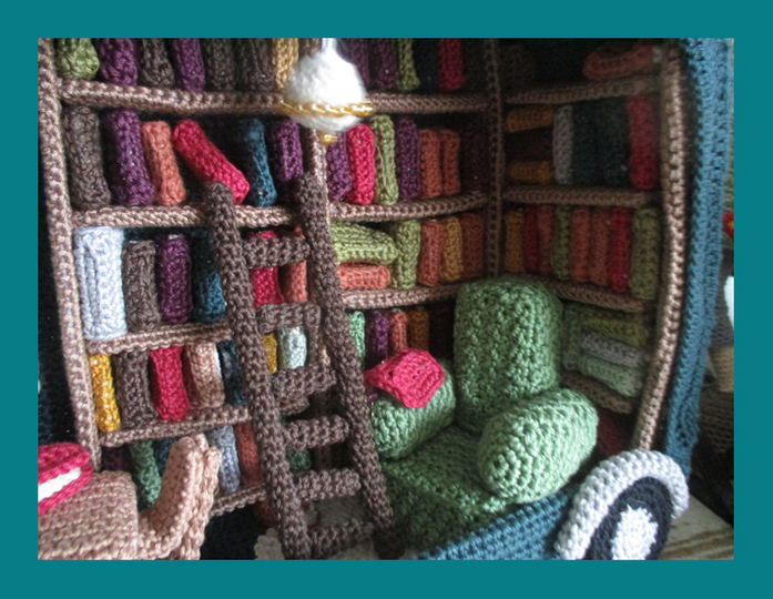 Bibliothek auf Rädern