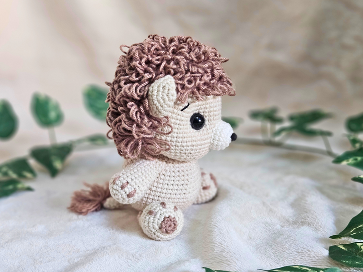Crochet Pattern Little Lion