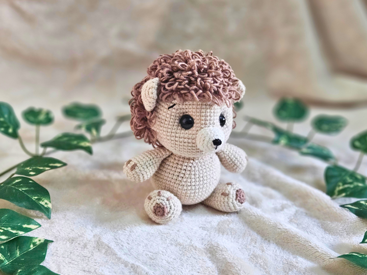 Häkelanleitung Kleiner Löwe