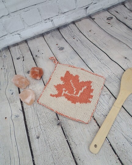 Herbstlicher Topflappen in Double-Face, inkl. Doubleface-Tutorial