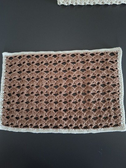 Häkelanleitung Tischläufer und Platzsets im Set