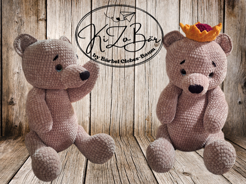 Nanuk, König der Teddybären - Häkelanleitung für einen kuscheligen Freund