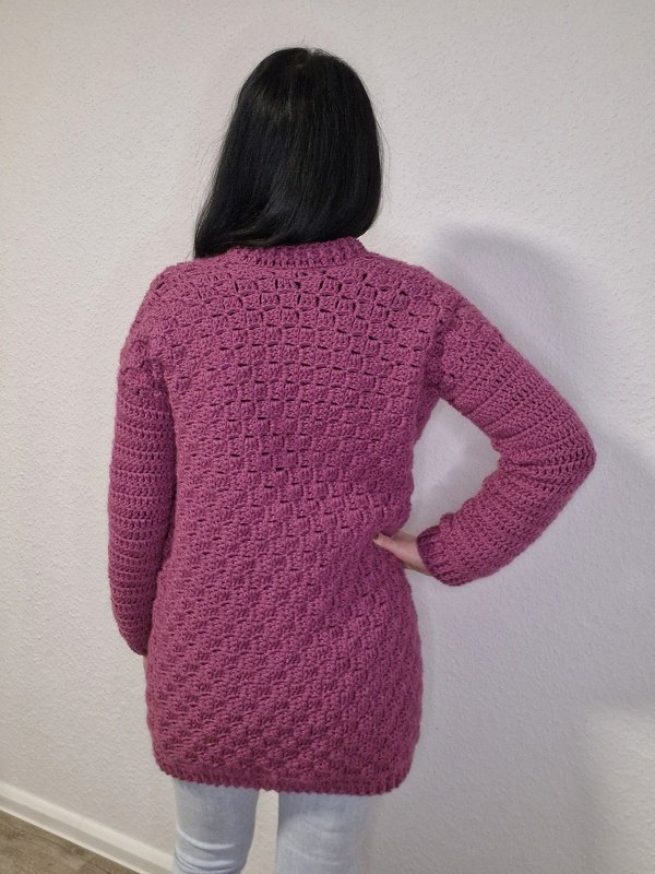 PDF Häkelanleitung C2C Cardigan Corner / Corner to Corner - Bild 3