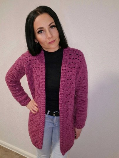 PDF Häkelanleitung C2C Cardigan Corner / Corner to Corner