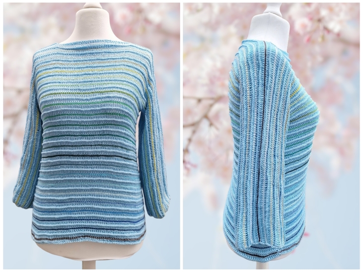 Häkelanleitung - Pullover „Brisa“