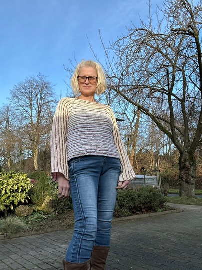 Häkelanleitung - Pullover „Brisa“