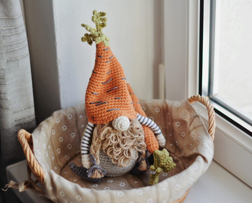 Oster-Karottenwichtel - Häkelanleitung (Amigurumi PDF) - Bild 6