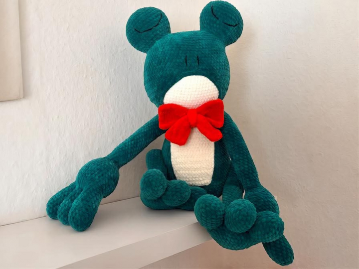 Häkelanleitung Frosch Hubert