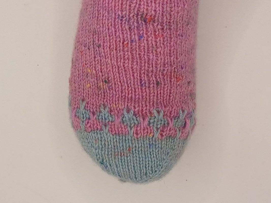 Socken 2026 - März: Fixe Quicky Ferse "Rabbit" Hebemaschen-Muster,4-fach - Bild 6