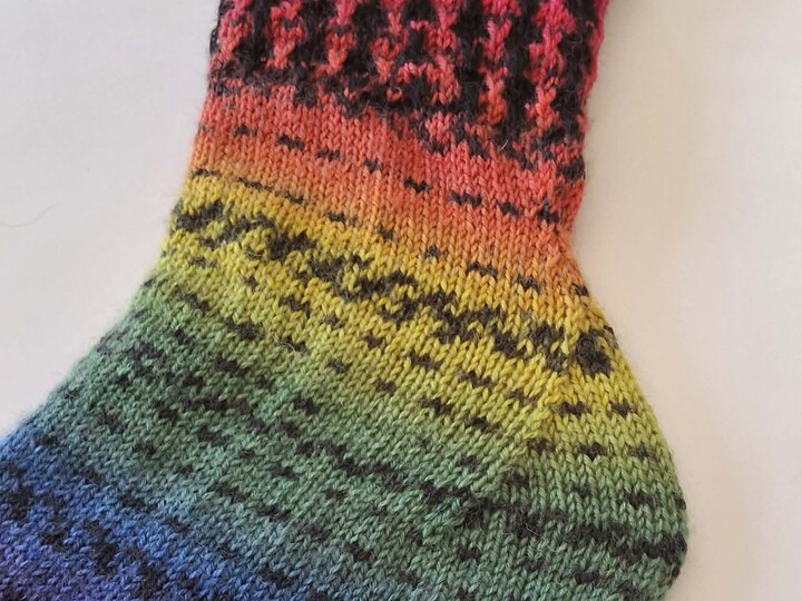 Socken 2026 - März: Fixe Quicky Ferse "Rabbit" Hebemaschen-Muster,4-fach