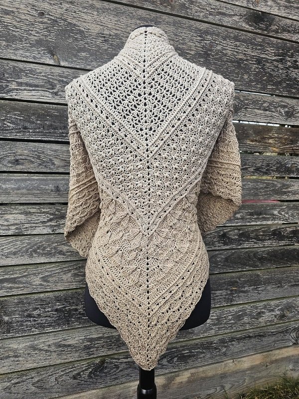 Häkelanleitung Dreieckstuch Germoglio - Bild 4