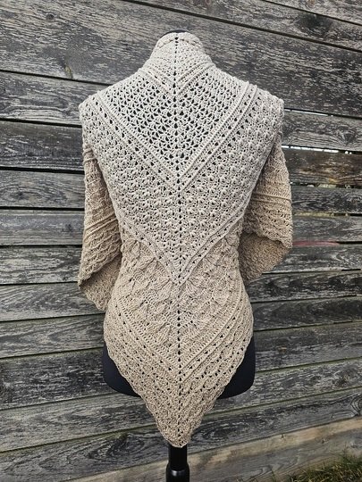 Häkelanleitung Dreieckstuch Germoglio