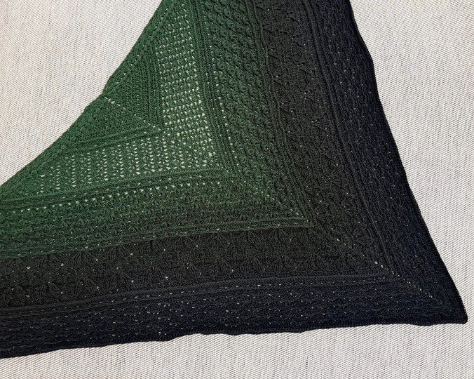 Häkelanleitung Dreieckstuch Germoglio