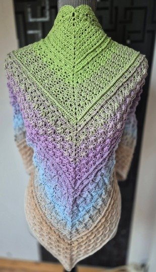 Häkelanleitung Dreieckstuch Germoglio