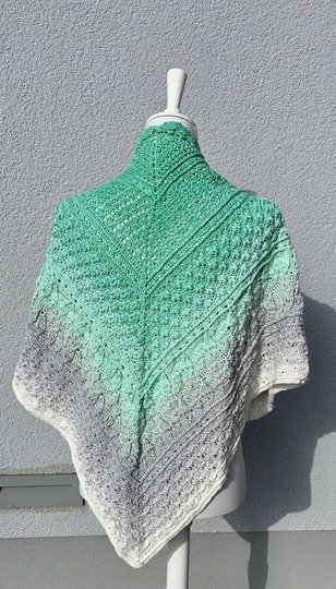 Häkelanleitung Dreieckstuch Germoglio