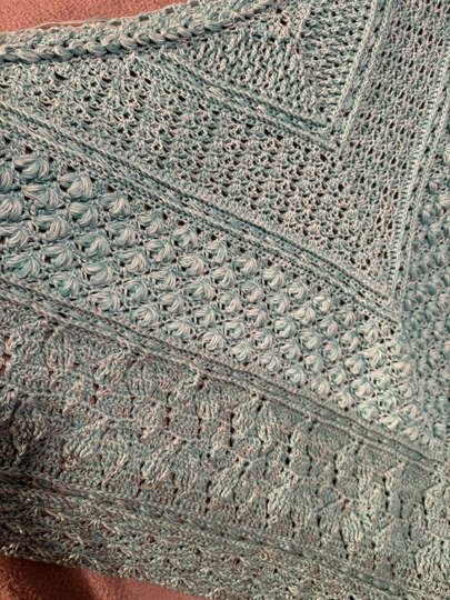 Häkelanleitung Dreieckstuch Germoglio