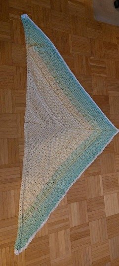 Häkelanleitung Dreieckstuch Germoglio