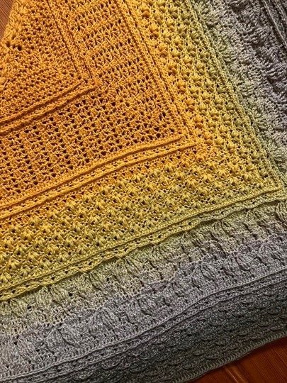 Häkelanleitung Dreieckstuch Germoglio