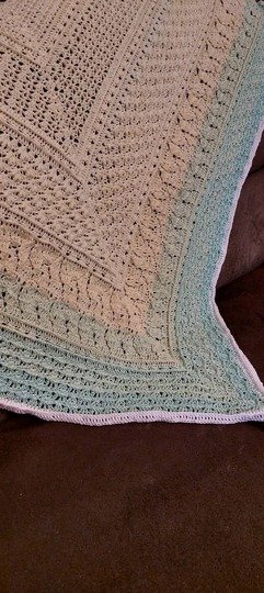 Häkelanleitung Dreieckstuch Germoglio