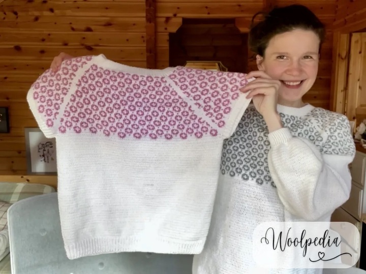 Chalet Pulli / Shirt Häkelanleitung PDF & Video - Woolpedia