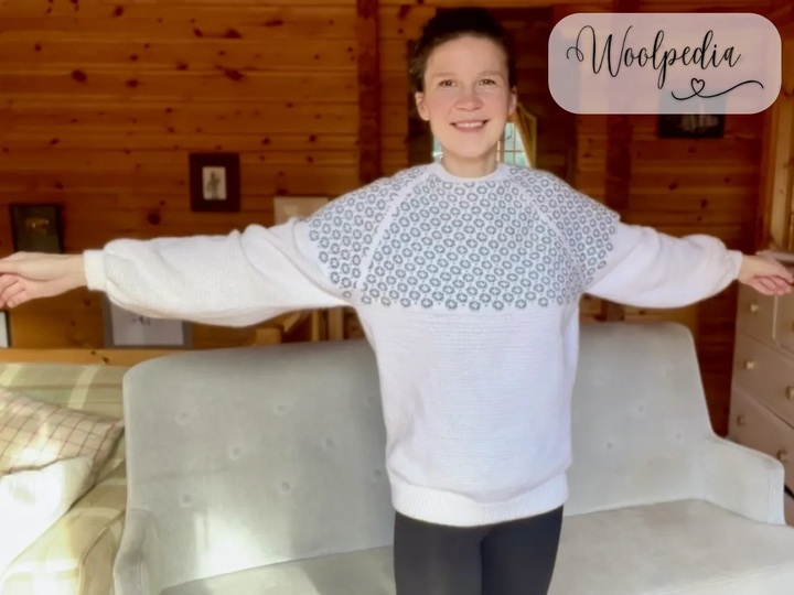 Chalet Sweater / Tee crochet pattern video & PDF - Woolpedia
