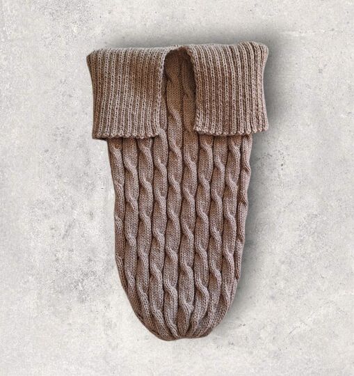 Strickanleitung Baby-Schlafsack, Pucksack, ca. 0 - 12 Monate      #370