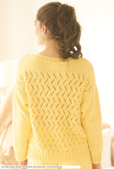 Pulli mit Ajourmuster