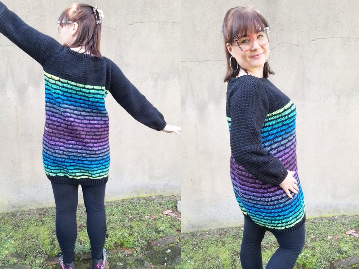 Big Shirt JELLY Häkelanleitung Kleid/Tunika