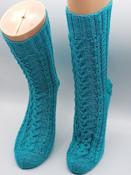 Sockenanleitung "Lebenslinie der Kelten", für Maschenzahlen 64 bis 72, - Bild 5