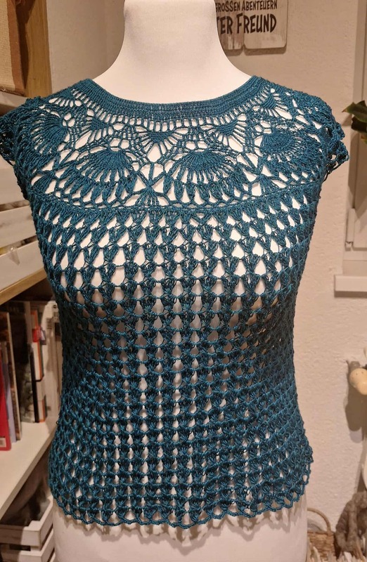 Tunika/Shirt/Kleid Fairy Whisper, Häkelanleitung - Bild 34