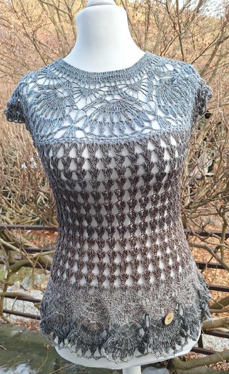 Tunika/Shirt/Kleid Fairy Whisper, Häkelanleitung