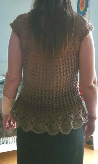 Tunika/Shirt/Kleid Fairy Whisper, Häkelanleitung