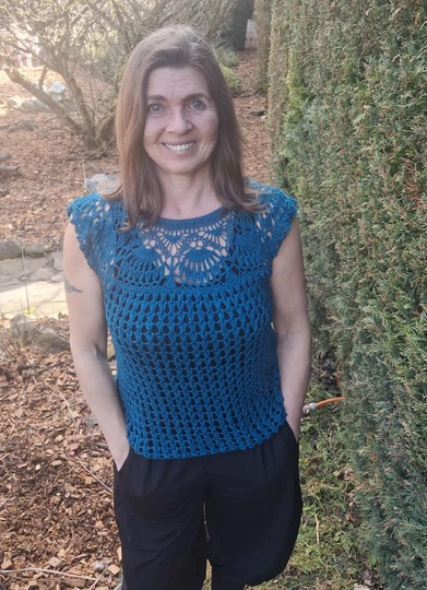 Tunika/Shirt/Kleid Fairy Whisper, Häkelanleitung