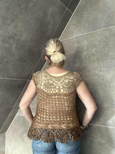 Tunika/Shirt/Kleid Fairy Whisper, Häkelanleitung