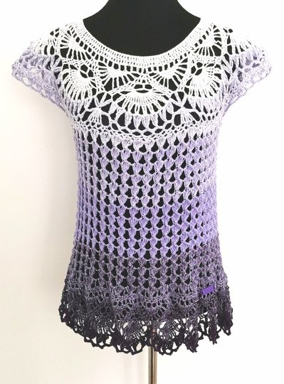 Tunika/Shirt/Kleid Fairy Whisper, Häkelanleitung