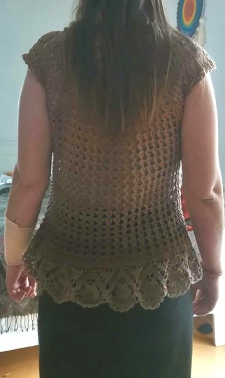 Tunika/Shirt/Kleid Fairy Whisper, Häkelanleitung